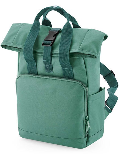 BG118S BagBase Recycelter Mini Twin Handle Roll-Top Rucksack