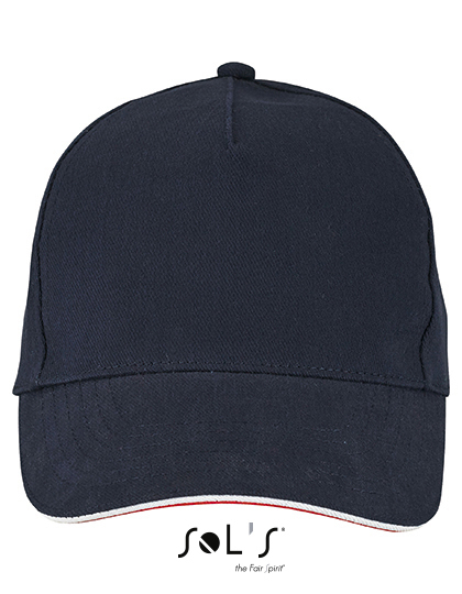 L02116 SOL´S Unisex Kontrast Dreifarbige Kappe Longchamp