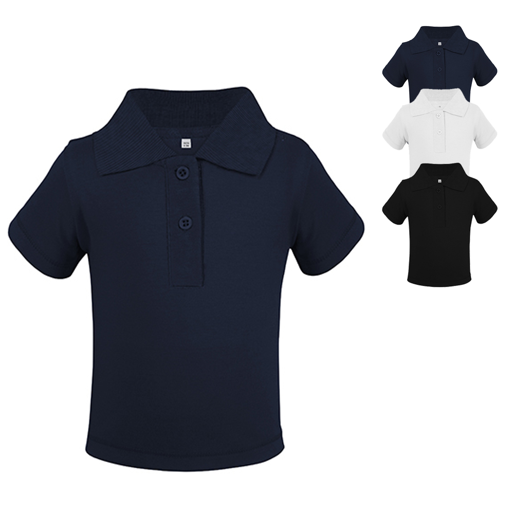 X13003 Link Kids Wear Bio Baby Polo Kurzarm Teddy 01