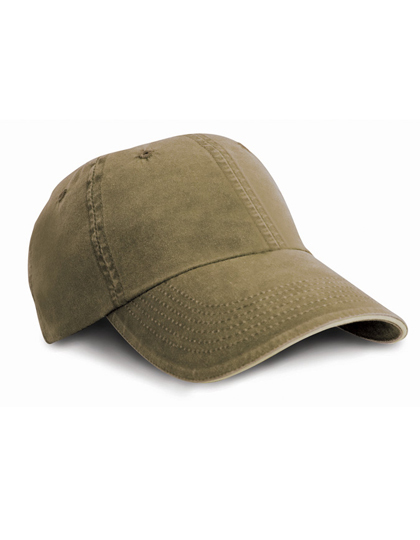RH54 Result Headwear Feiner Baumwoll-Twill Kappe