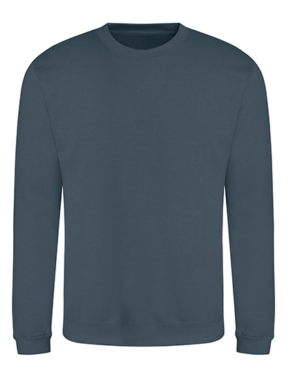 JH030 Just Hoods Pullover Sweatshirt mit Rundhalsausschnitt