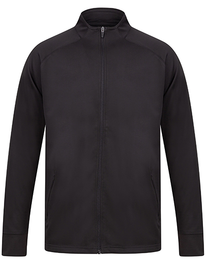 FH871 Finden+Hales Trainingsjacke aus Strickgewebe