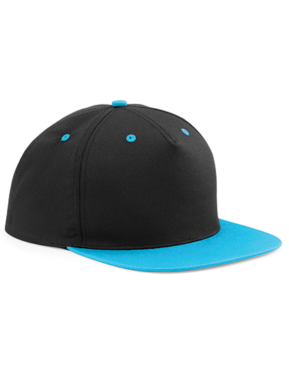 CB610c Beechfield Kappe 5-Panel Kontrast mit Snapbackverschluss