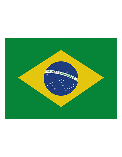 FLAGBR Fahne Brasilien