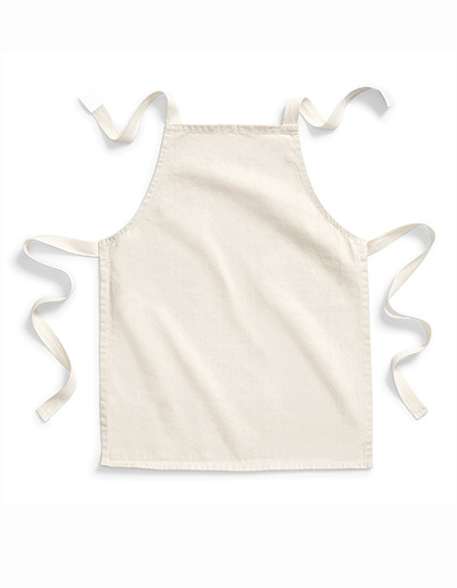WM362 Westford Mill Kinder-Latzschürze aus fairtrade-zertifizierter Baumwolle
