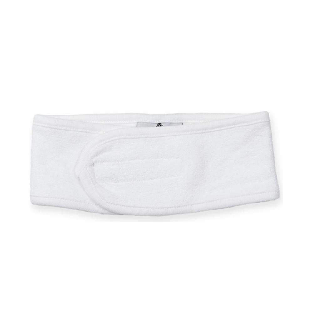 TC62 Towel City Weiches, baumwollreiches Stirnband mit verstellbarem Klettverschluss