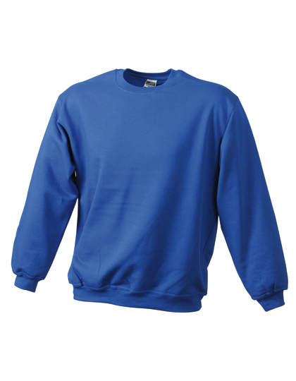 JN040 James+Nicholson Komfort Rundhals Sweatshirt