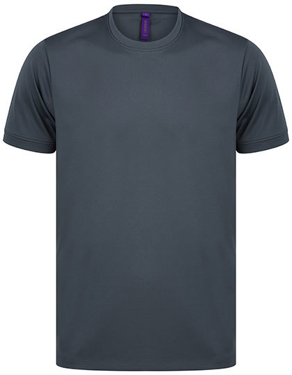 W024 Henbury kühlendes HiCool® T-Shirt Sporshirt kurzarm