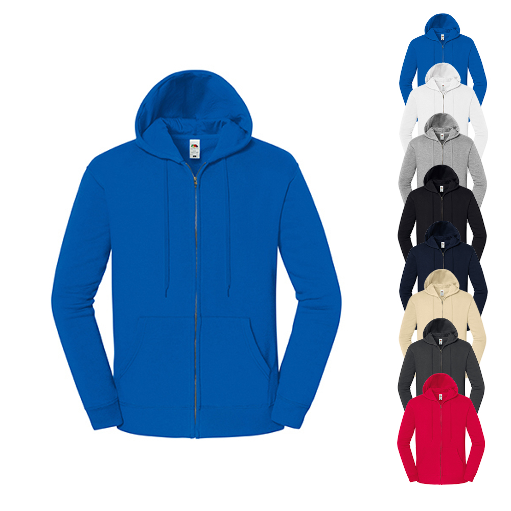 F402 Fruit of the Loom Iconic Premium Kapuzen Sweatjacke