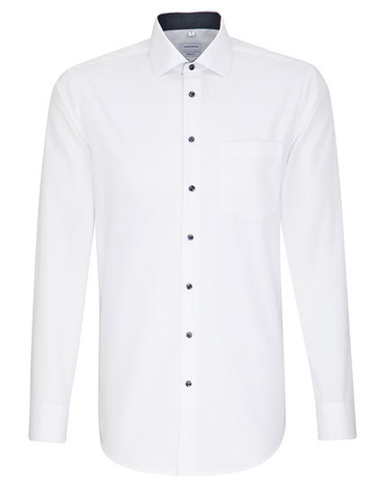 SN193690 Seidensticker Herren Hemd Poplin langarm reguläre Passform SN193690 Seidensticker Herren Hemd Poplin langarm reguläre Passform