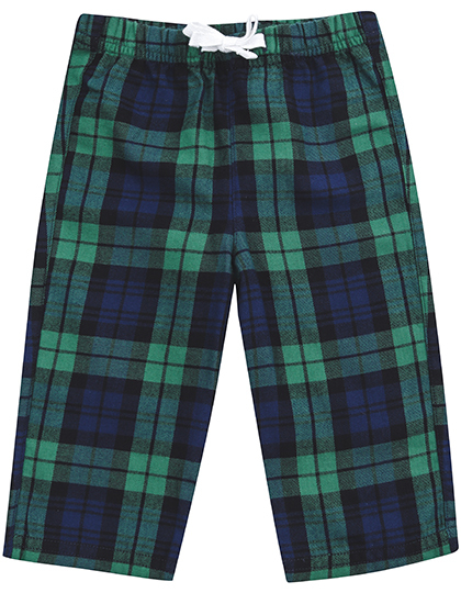 LW083 Larkwood Baby Tartan-Hose Jogginghose