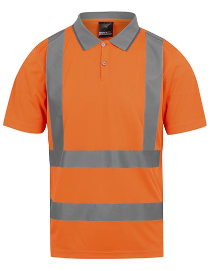 RG271 Regatta Pro Contract Hi-Vis Polo Shirt hohe Sichtbarkeit