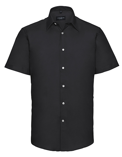 Z923 Russell Collection Kurzärmeliges Oxford Hemd
