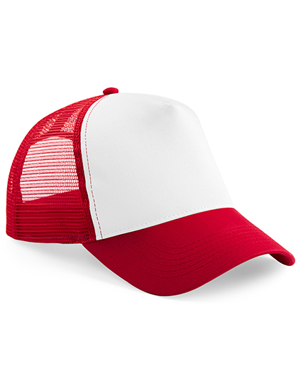 CB640B Beechfield Junior Kinder Truckerkappe mit Snapback-Verschluss