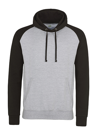 JH009 Just Hoods Kapuzenpullover Baseball-Stil