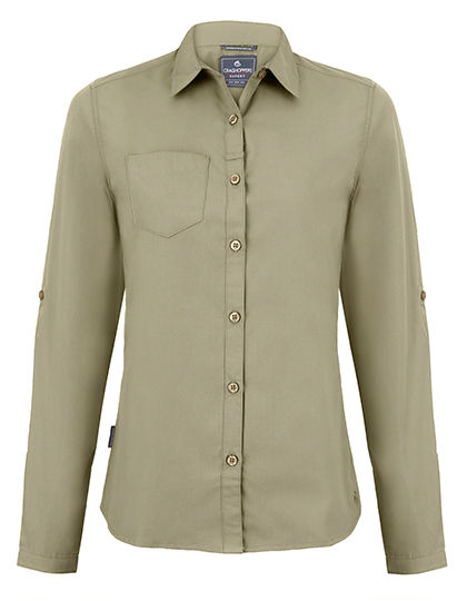 CES002 Craghoppers Expert Kiwi Damen Bluse langarm