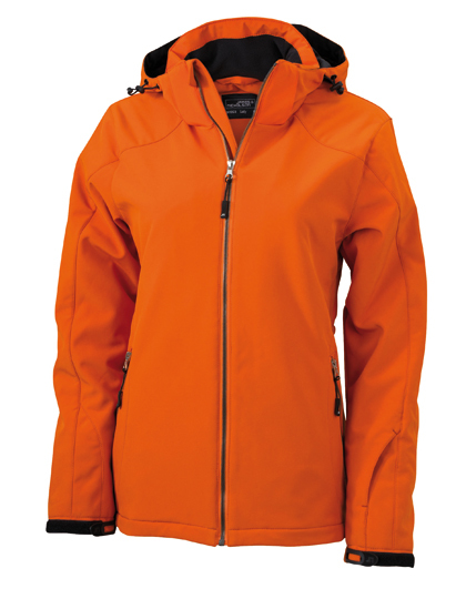 JN1053 James+Nicholson Damen Wintersport Softshelljacke