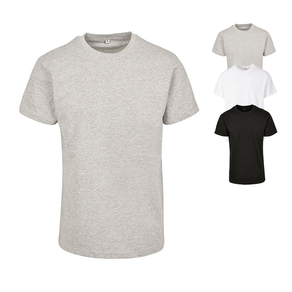 BY123 Build Your Brand Premium T-Shirt kurzarm gekämmte Baumwolle