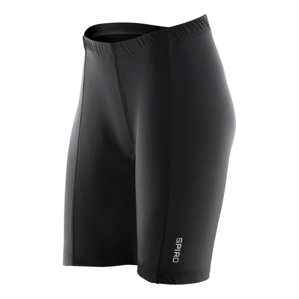 RT187F SPIRO Damen Gepolsterte Fahrradhose Radlerhose kurz