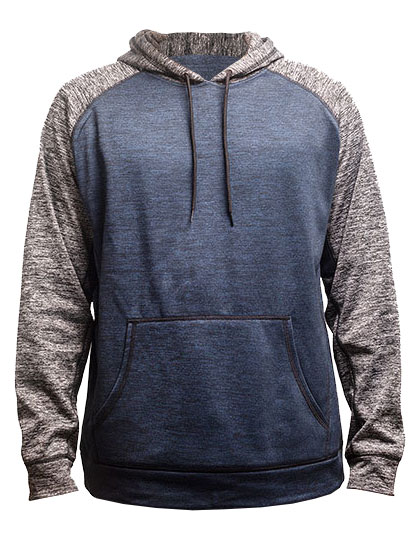 BU8670 Burnside Herren Sport Raglan Kapuzenpullover