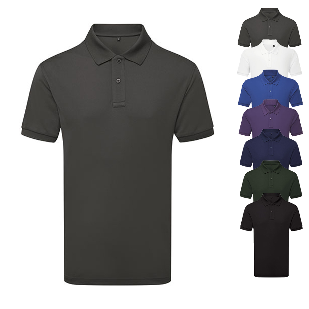 AQ002 Asquith & Fox Herren GlacierTech funktionelles Polo Poloshirt