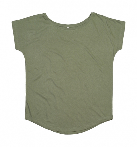 P91 Mantis Damen T-Shirt lockerer Schnitt Kurzarm