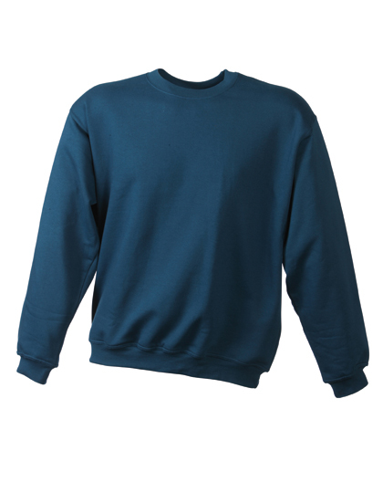JN040 James+Nicholson Komfort Rundhals Sweatshirt
