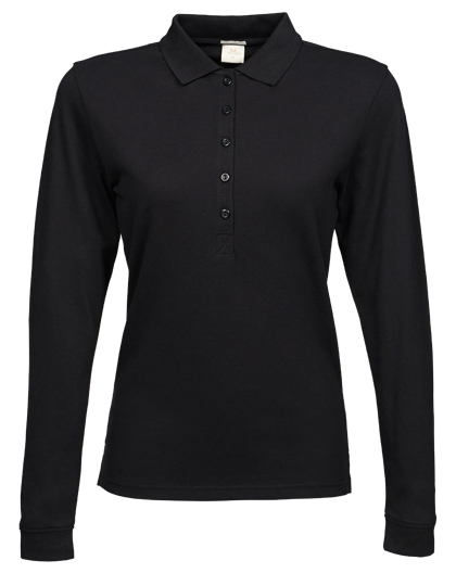 TJ146 Tee Jays Damen dehbares Polo langarm
