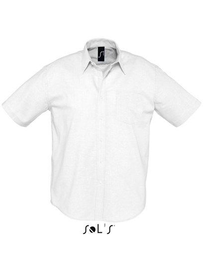 L612 SOL´S Herren Oxford-Kurzarmhemd Brisbane