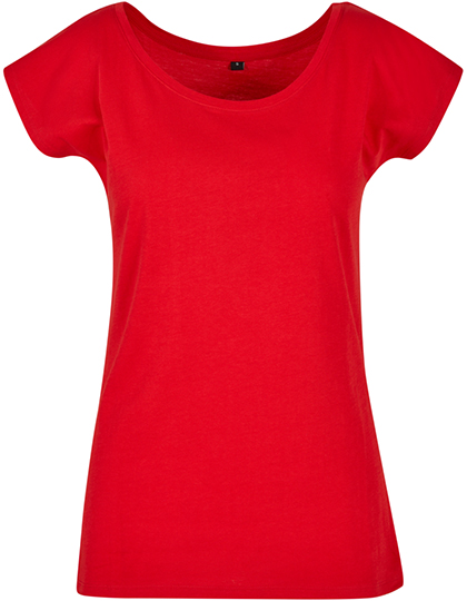 BYBB013 Build Your Brand Basic Damen T-Shirt mit weitem Hals