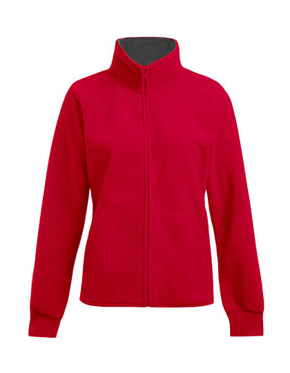 E7985 Promodoro Damen Doppelseitige Fleece Jacke