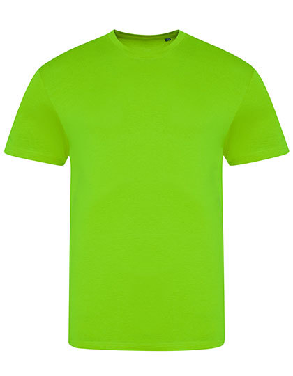 JT004 Just Ts T-Shirt mit Triblend-Gewebe Neonfarben