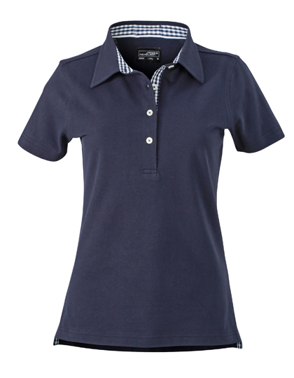 JN969 James+Nicholson Damen einfaches Polo kurzarm