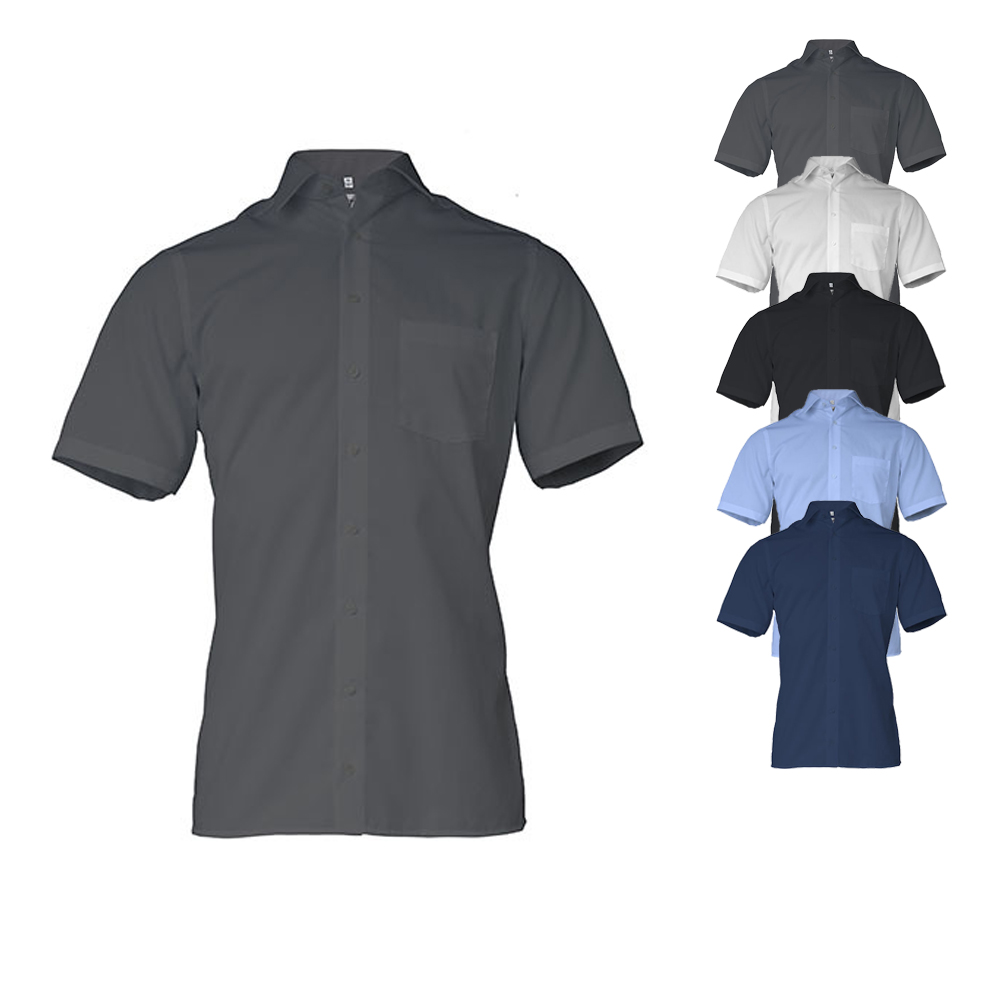 MV797312 Marvelis Herren Hemd Comfort Fit kurzarm