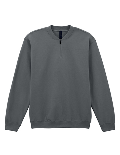 GSF008 Gildan Softstyle® mittelschweres Fleece 1/4-Reißverschluss Sweatshirt