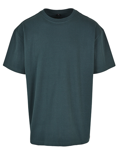 BY102 Build Your Brand schweres T-Shirt kurzarm Übergröße