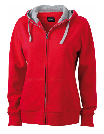 JN962 James+Nicholson Damen LIFESTYLE Kapuzenjacke JN962 James+Nicholson Damen LIFESTYLE Kapuzenjacke