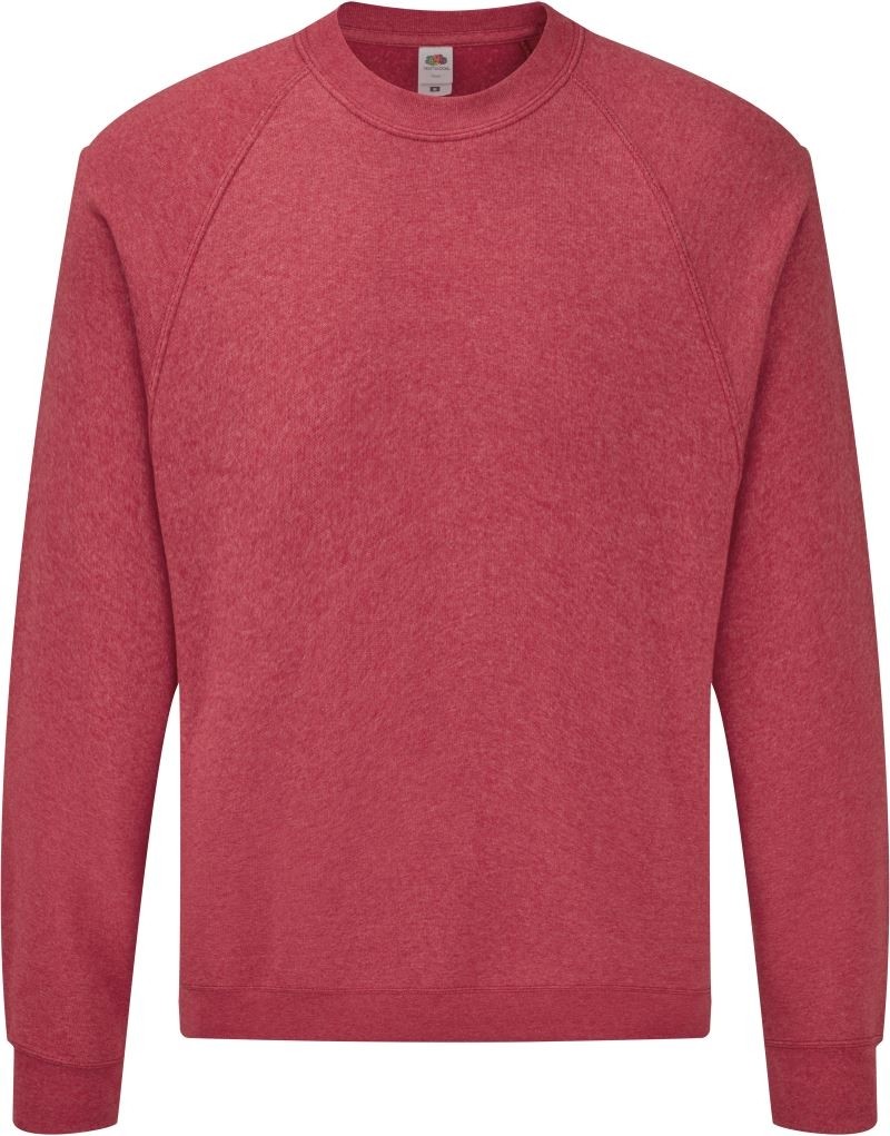 Fruit of the Loom Raglan Sweatshirt Pullover Raglan