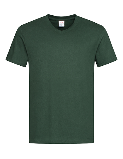 S270 Stedman® klassisches T-Shirt V-Ausschnitt kurzarm Herren