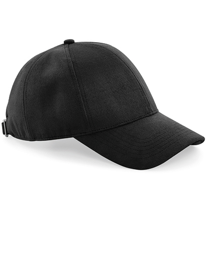 CB656 Beechfield  6-Panel-Kappe in Wildlederoptik