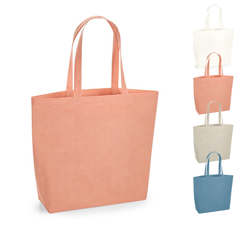 WM285 Westford Mill Organic Natural Dyed Maxi Bag for Life
