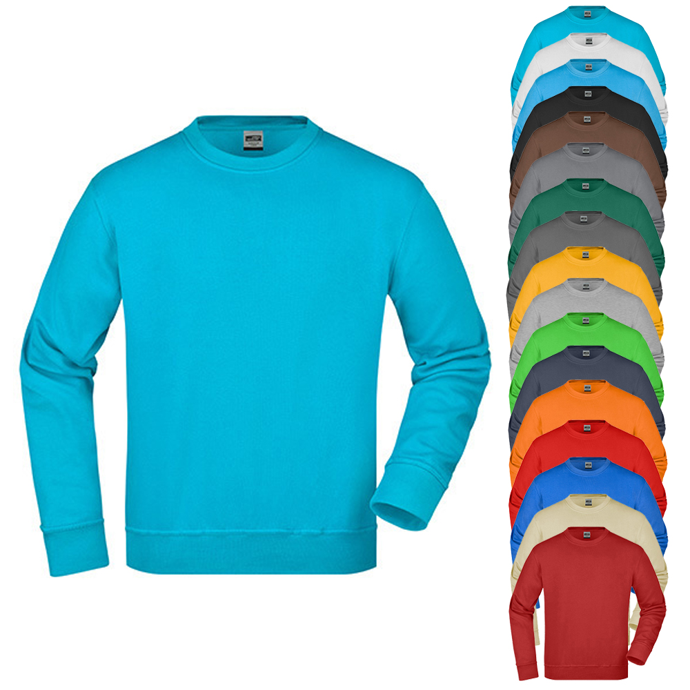 JN840 James+Nicholson Arbeitskleidung Sweatshirt