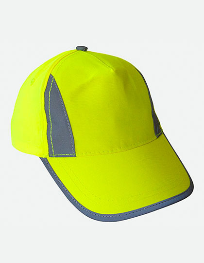 KX054 Korntex Hi-Viz-, Fluo-,Reflektierende Kappe
