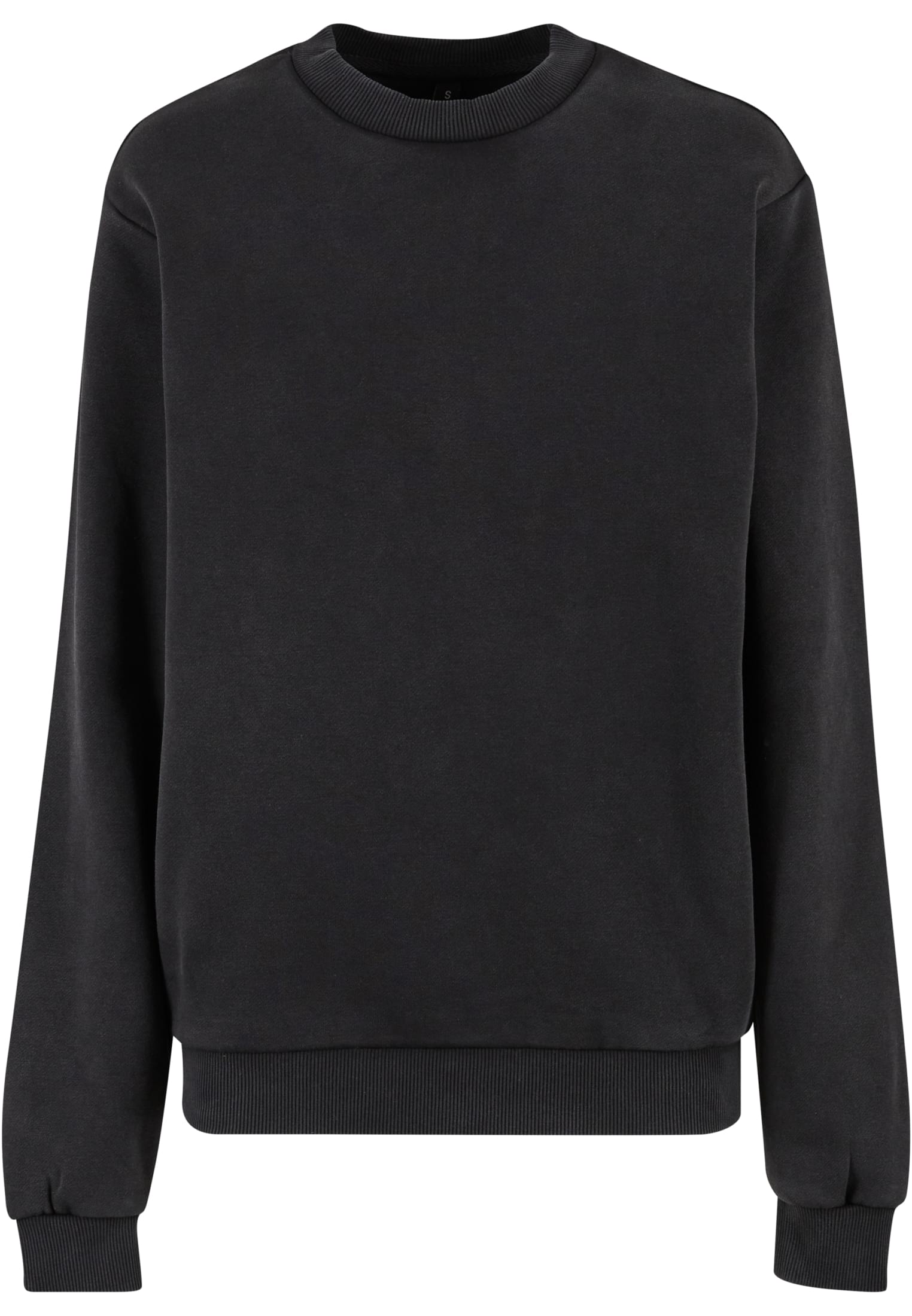 BY301 Build Your Brand Damen schweres Rundhals-Sweatshirt Vintage-Stil