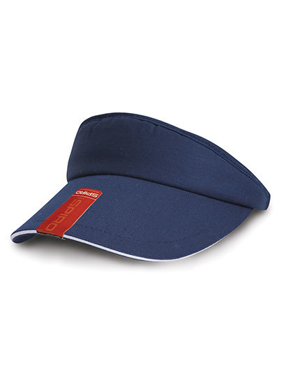 RH48 Result Headwear Sonnenblende Fischgrätmuster
