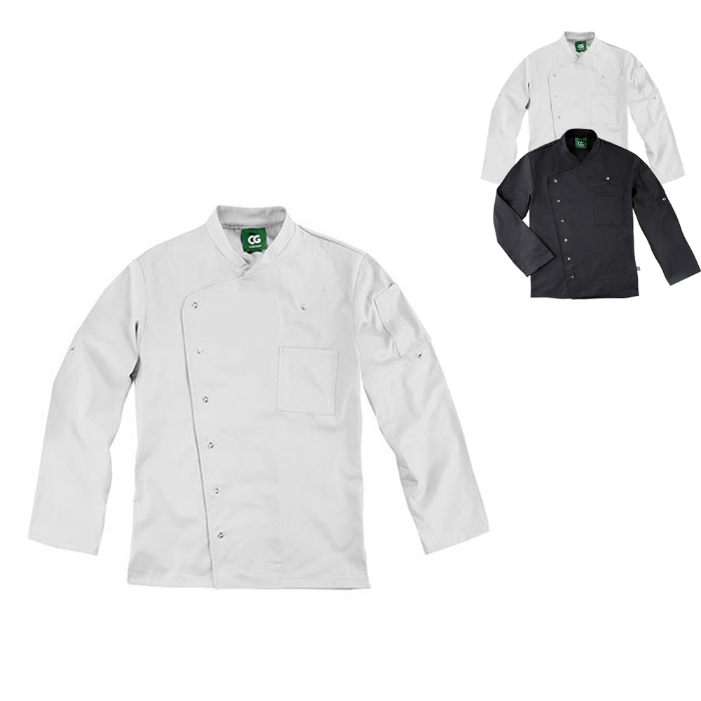 CGW03100 CG Workwear Herren Kochjacke Turin GreeNature