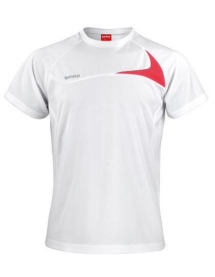 RT182 SPIRO Herren Dash Trainingsshirt Performanceshirt Sportshirt