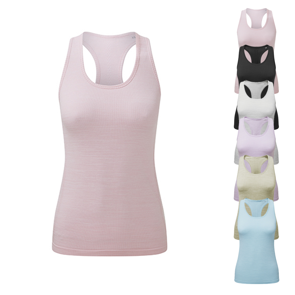 TR509 TriDri Damen recyceltes nahtloses ´3D Fit´ Multi-Sport Trägershirt