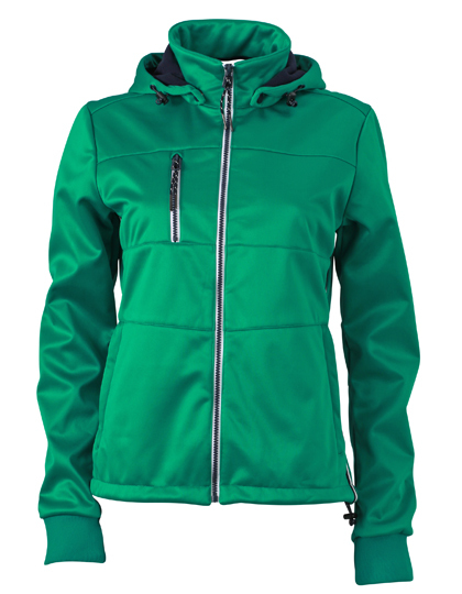 JN1077 James+Nicholson Damen maritime Softshelljacke