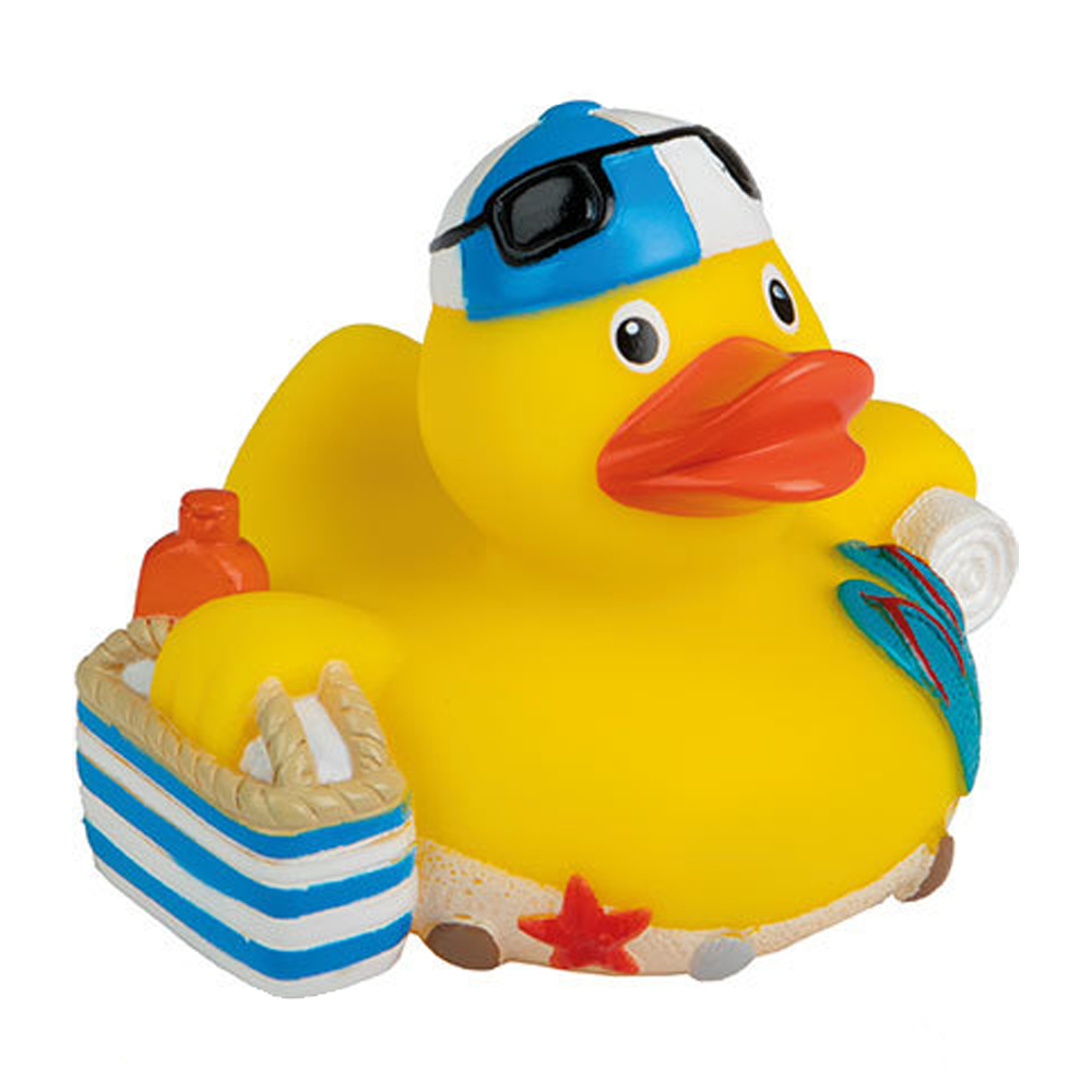 MBW131228 mbw Quietsche-Ente Strand